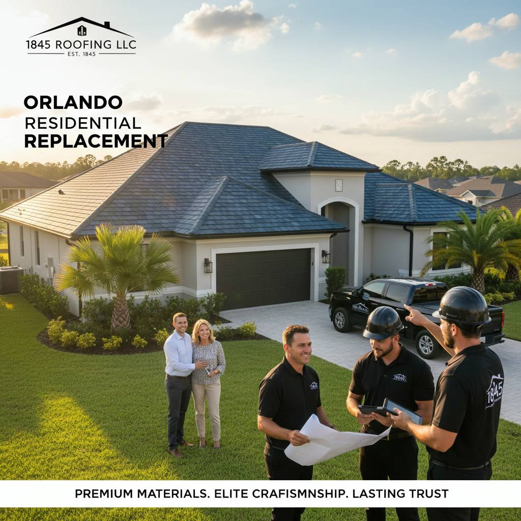 Residential Roof Replacement in Orlando